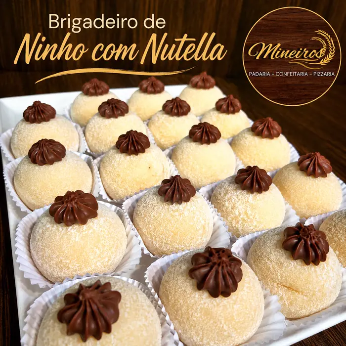 Brigadeiro de Ninho com Nutella
