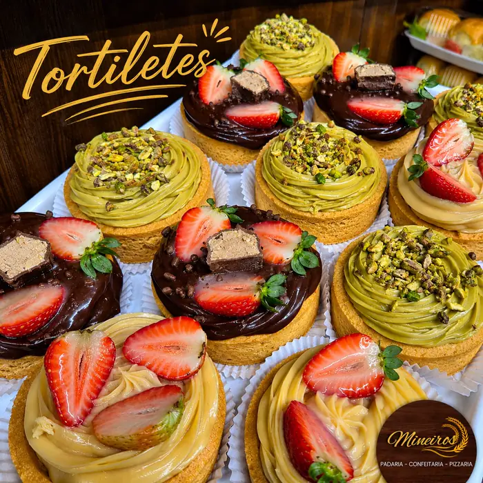 Tortiletes de pistache, chocolate e doce de leite